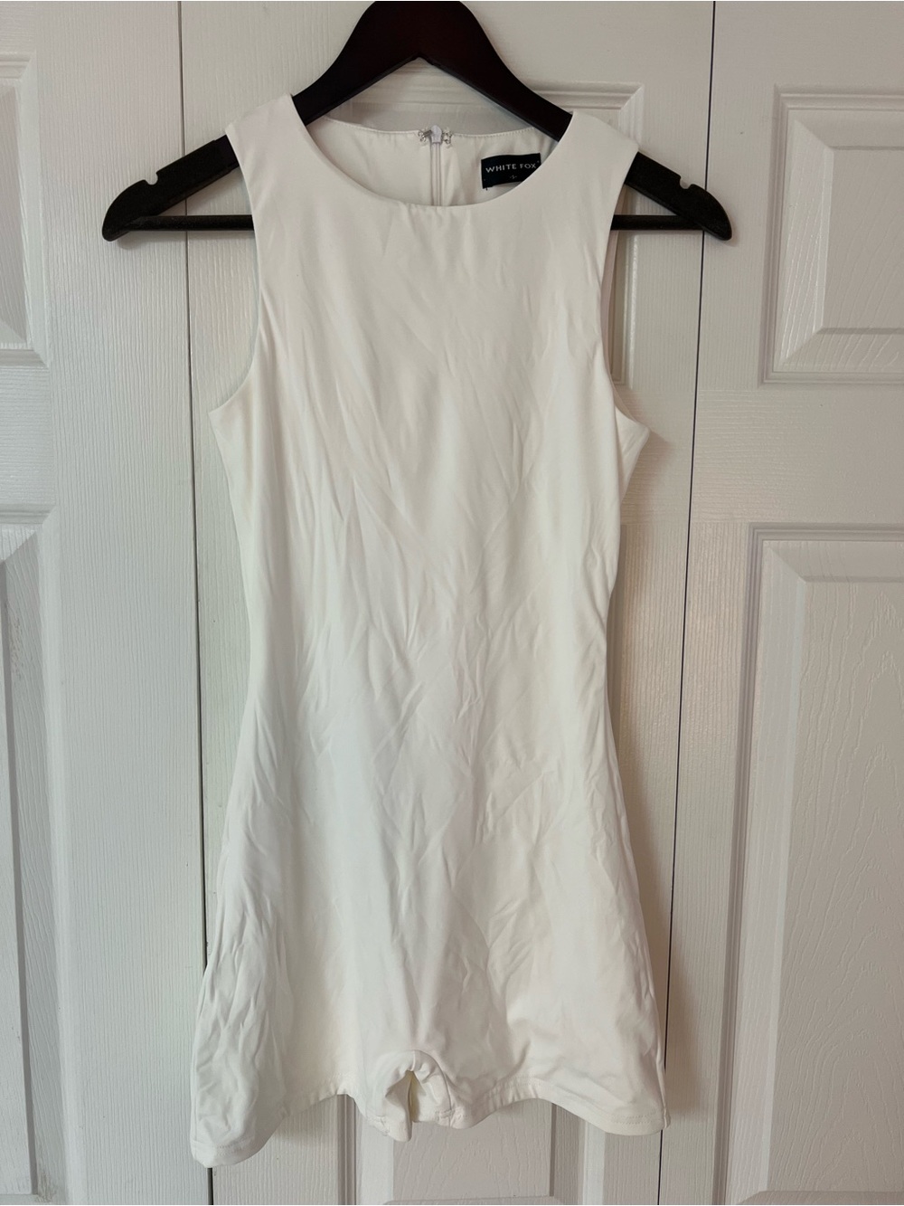 White Fox Boutique White Sleeveless Romper